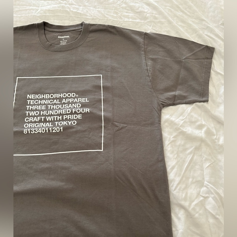 #neighborhood short sleeve tee shirt, designer heavy tee shirt